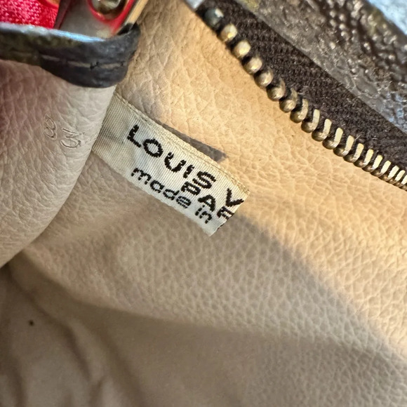 - Vintage LOUIS VUITTON Monogram Pouche Toilette 26 Clutch Bag converted - Picture 17 of 17